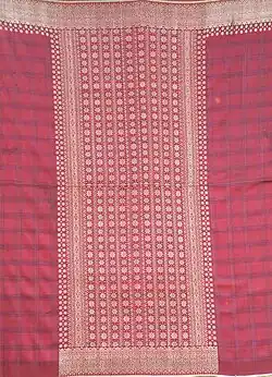 Songket sarong uit Singaraja, Bali, Indonesië (rond 1920)