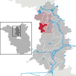 Kaart van Sonnenberg