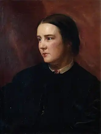 Portret door Samuel Laurence, 1865