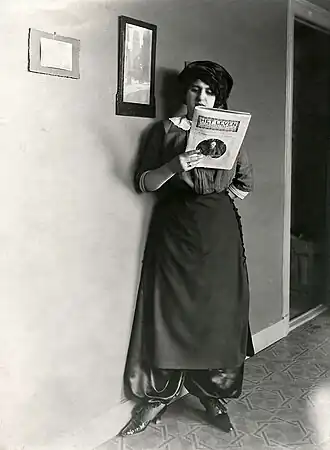 De Vries op de redactie van tijdschrift Het Leven (maart 1911)