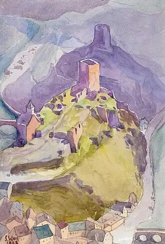 Kasteel Esch-sur-Sûre, 1928