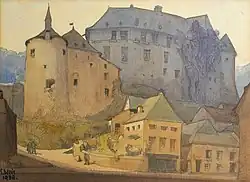 Kasteel Clervaux, 1938