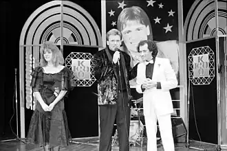 Soundmixshow met Henny Huisman en een imitatie van Julio Iglesias, 1987