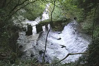 resten van het Romeinse aquaduct