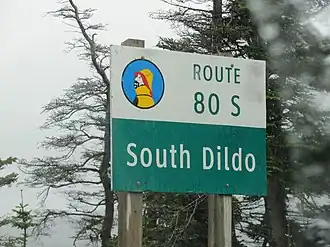 Toegangsbord van het dorp