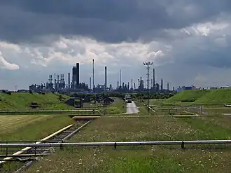 Olie-industrie bij South Killingholme