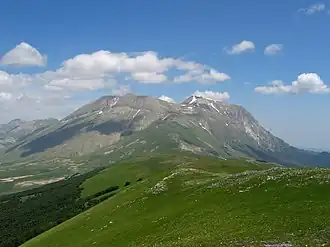 Monte Vettore (2476 m), nationaal park Monti Sibillini