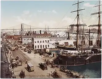 South Street Seaport, ca. 1900