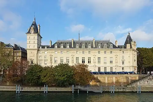 Zuidgevel, oostelijke vleugel