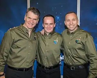 Foto van de bemanning