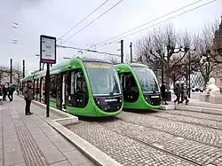 Clemenstorget tegenover Lunds centralstation