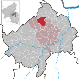 Kaart van Spabrücken