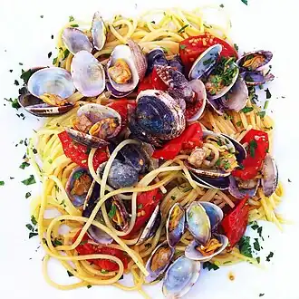 Afbeelding van spaghetti alle vongole