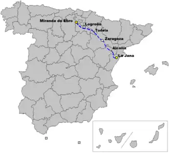 Autovía del Ebro / Ebroko autobia