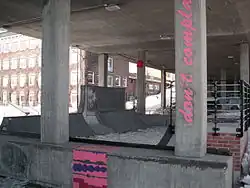 Sparken tijdens de winter in 2011