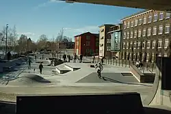 Sparken gefotografeerd in maart 2014