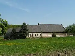 Westkant van de kasteelhoeve