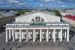 Jean-François Thomas de Thomon: Beurs van Sint-Petersburg, 1805-10