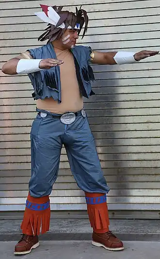 Cosplayer T. Hawk, 2015.