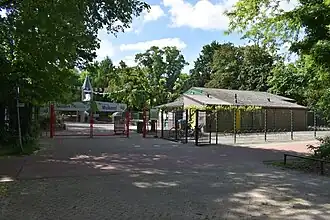 De ingang van de het speelpark (2025)