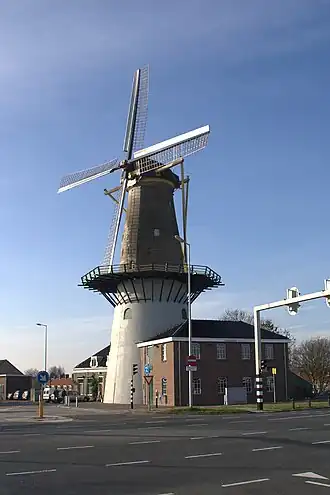 Molen Nooitgedacht met pannenkoekenrestaurant