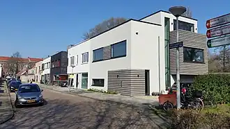 Spijtellaantje, achter de villa’s de arbeiderswoninkjes (maart 2019)