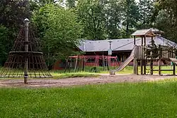 Groene speelplaats in Luxemburg