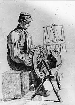 Wever en spinner (1839)