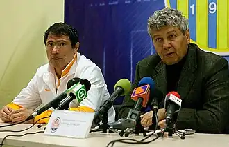 Alexandru Spiridon (links)