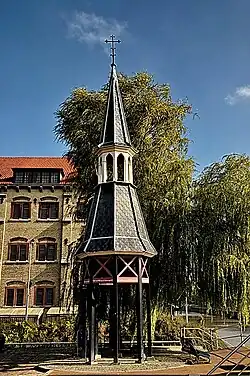 Spits arkeltoren op het Blokhuisplein (2008)