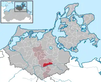 Kaart van Splietsdorf