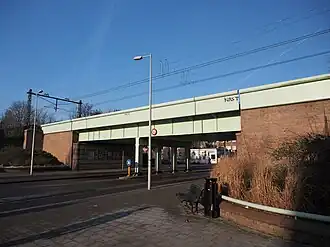 Beukenwegspoorbrug (januari 2017)