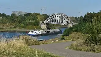 Spoorbrug bij Gellik