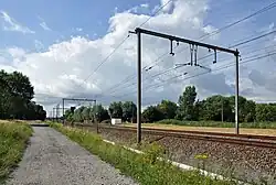 Spoorlijn 51A tussen vertakking "Y Blauwe Toren" en vertakking "Y Dudzele".