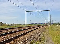 Spoorlijn 51B in Heist.