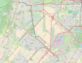 Spoorlijn Aalsmeer - Haarlem op de kaart