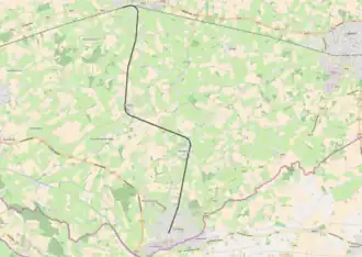 Spoorlijn Varsseveld - Dinxperlo op de kaart