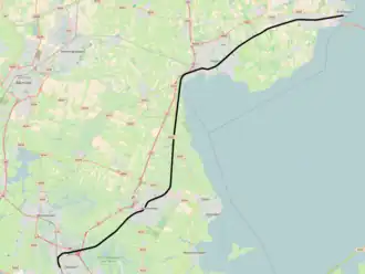 Spoorlijn Zaandam - Enkhuizen op de kaart