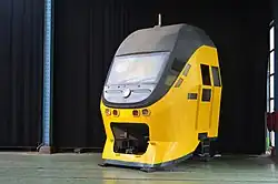 Spoorparade Amersfoort; VIRM-kop van de Railklipper (Sail 2005).