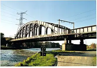 Spoorbrug bij Herentals-Lier