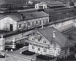 Idem, met dienstwoning, loods en Station Staatsspoor