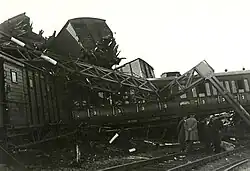 Spoorwegongeval bij Woerden; 7 oktober 1936.