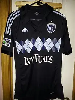 Sporting Kansas City-shirt met argyle patroon