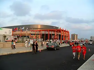 Servet Tazegül Arena, een van de thuisvestigingen van Mersin BB.