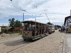 Open bijwagen KS 389 (bouwjaar 1909).