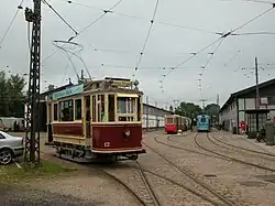 Motorwagen OS 12 uit Odense (bouwjaar 1913).