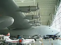 Stuurboordkant van het vliegtuig