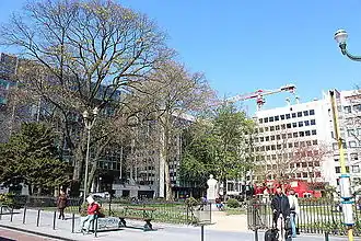 Zicht vanaf de Luxemburgstraat