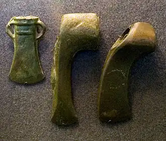 bronzen bijlen uit de sroebnacultuur