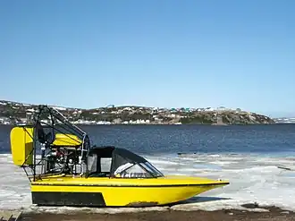De monding van de Saint-Augustin met zicht op de gelijknamige nederzetting